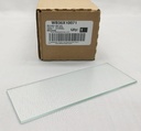 WB36X10071 Microwave Oven Lamp Cover Glass Lens - New - 6 1/4" x 2 5/16" - Genuine OEM - R2-B2 - EA250208