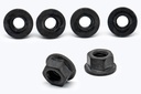 6PC Set Steel Flanged Nut (1/2-13)