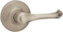 Dorian Passage Door Lever Finish: Satin Nickel