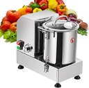 Electric Food Processor, Commercial Cutter, 1200/1800w Food Processing Tools, Stainless Steel Vegetable Slicer