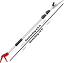 4.6-10 Foot Extendable Tree Pruner, Cut and Hold Pruning Trimmer, Long Reach Pole Saw, Telescoping Fruit Picker, Branches Bypass Lopper
