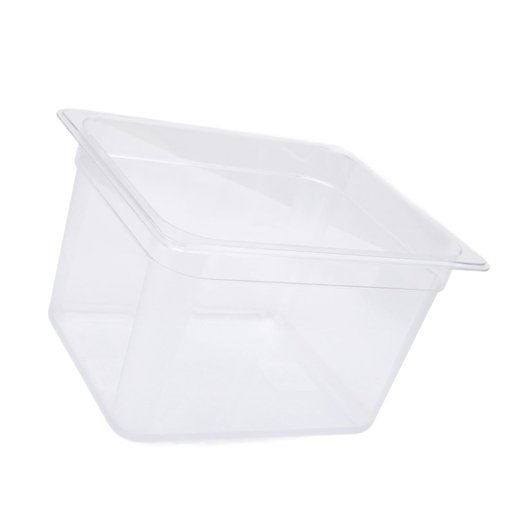 Slow Cooker Container with Lid Plastic 12L Slow Cooking Food Storage Container for Most Slow Cookers