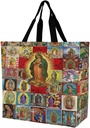 Our Lady Of Guadalupe Grocery Tote Bag Virgin Mary Shoulder Bag Large Tote Shopping Bag Reusable