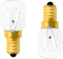 2Pcs E14 Oven Light Bulb 25W 110-130V 2700K,Compatible with Whirlpool and Maytag Oven Microwave,Replace PS11754413 EAP11754413 WPW10412711 W10412711 AP6021092