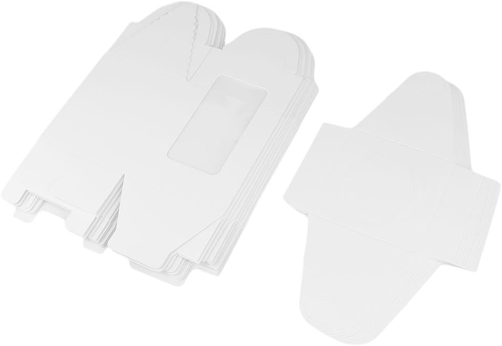 Paper Household Wedding Party Cake Sugar Baking Box Cupcake Case 10 Pcs White (id: 0ac cdc ff1 185 d17