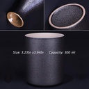 9 Pcs Japanese Style Ceramic Sake Warmer Set with 6 Pcs Sake Cups, 1 Pcs Sake Bottle, 1 Pcs Tray, 1 Pcs Heating Pot, Traditional Hand Painted Sake Set