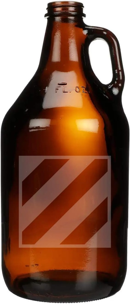 3rd Infantry Division US Army Insignia Shoulder Sleeve Patch Etched Glass Beer Growler 64 oz