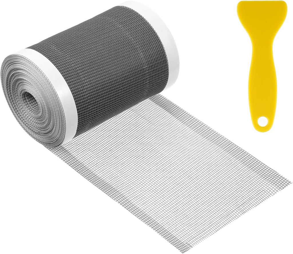 Linear Shower Drain Screen Disposable Shower with Removal Tool, Drain Hair Catcher Mesh Stickers, DIY Filter for Shower Drain for Linear Shower Drain with Removal Tool for Bathroom Kitchen Bathtub