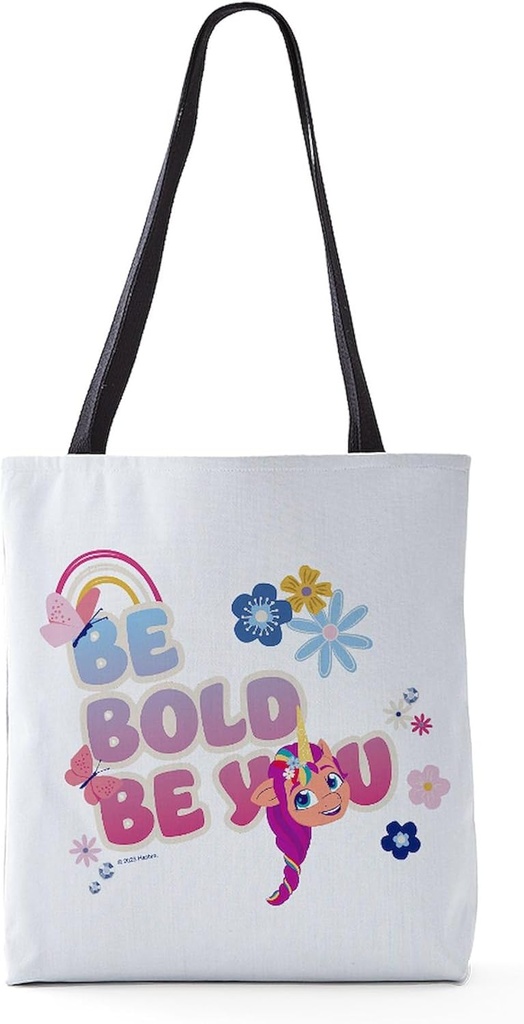CafePress MLP Be Bold 18"x18" Reusable Grocery Shopping Sling Tote Bag