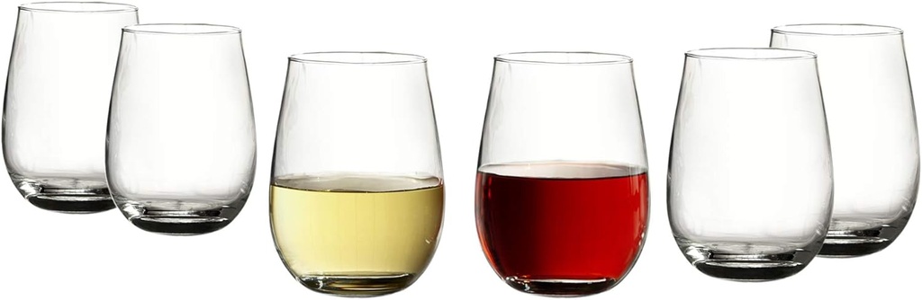 Style Setter Tavor Set of 10 Stemless Glasses