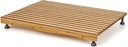 Bamboo Stovetop Cover & Countertop Cutting Board with Adjustable Legs, Dual-purpose Chopping Board for Gas Electric Stove Burner, Workspace Block Cover for RV Camping Camper
