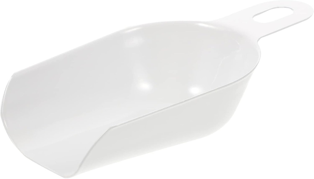 Thick Multipurpose Kitchen Shovel Stainless Steel Food Scoop for Flour Tea and Dried Foods Handheld Grain and Ice Shovel for Home Use