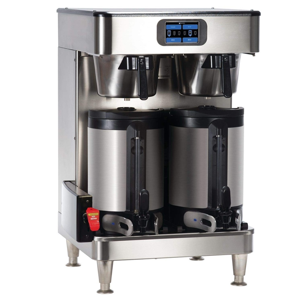 Bunn 53600.0100 ICB SH PE Twin Infusion Series Coffee Brewer for Soft Heat Servers