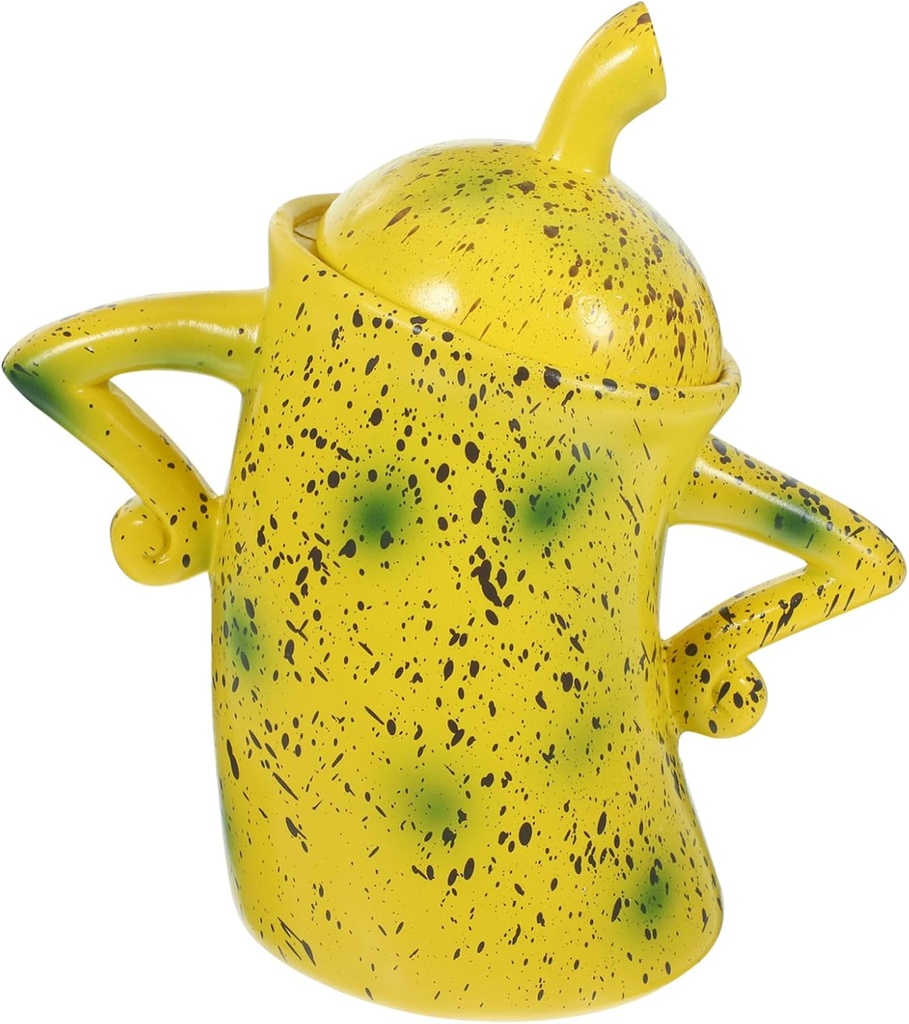 Airtight Sealed Storage Canister with Lid Large Yellow Kitchen Food Jar Lightweight Resin Container for Rice Tea Flour Sugar Reusable Pantry Organizer