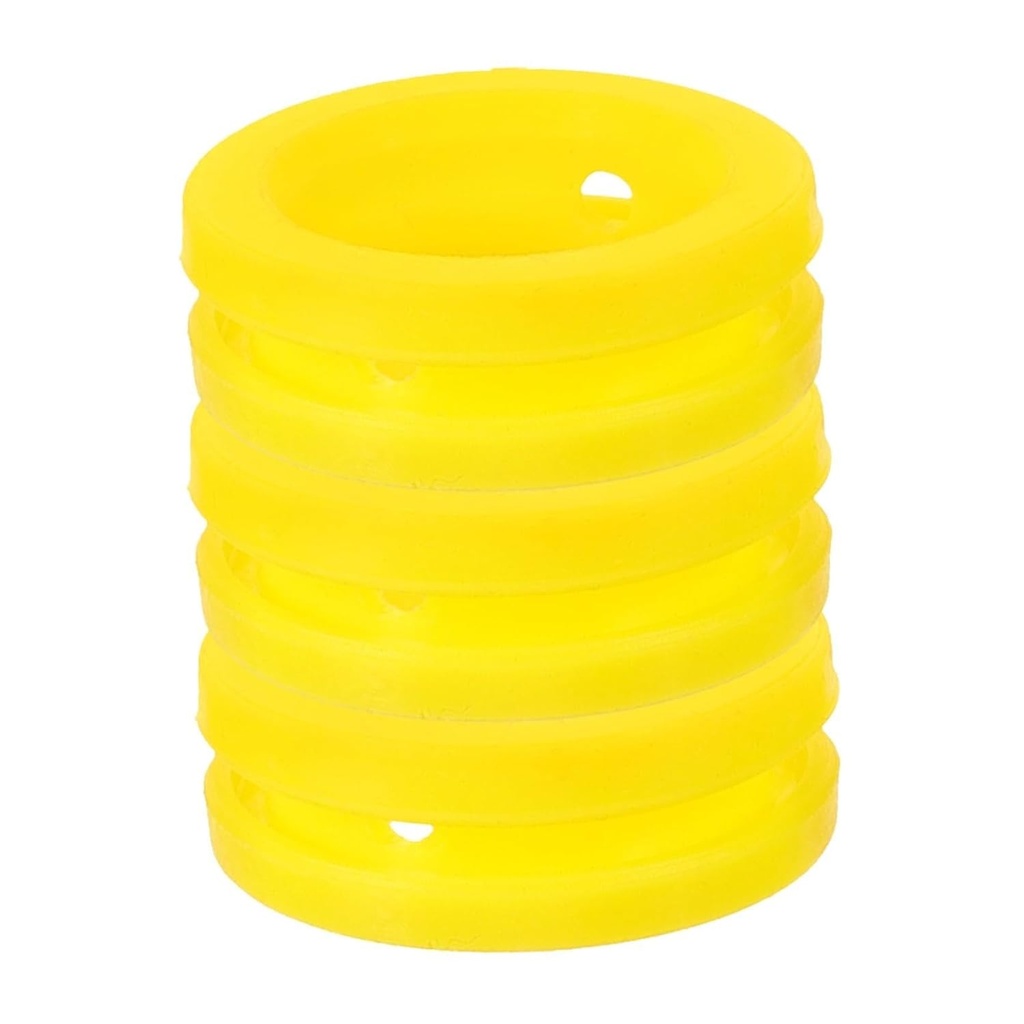 3pcs Soda Machine Sealing Ring Rings for Soda Machine Sealing Reusable Silicone Ring Soda Machine Ring Soda Machine Gasket Soda Maker Seal Rings Sealing Rings Yellow - Assortment Gasket Kit