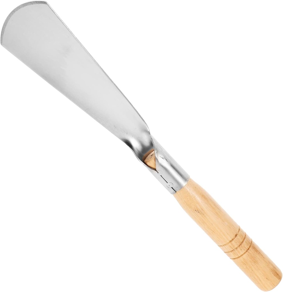 VICASKY Small Garden Shovel Hand Tool Handle for Planting Digging and Transplanting Essential Gardening Spade for Efficient Soil Work