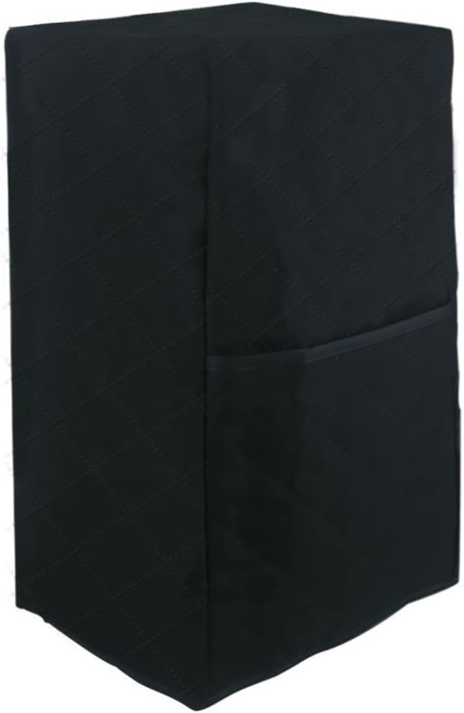 PANGBOER Universals Juicer Blenders Covers With Storage Pocket For Noise Reduction And Protector Black Quilted Fabric Shield