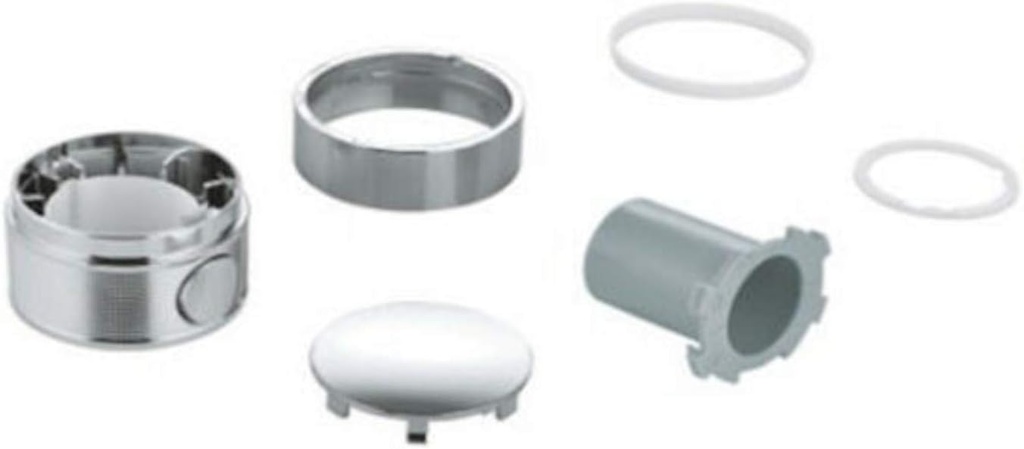 GROHE 49029000 Tub and Shower Accessories Bathtub-Faucet-Replacement-Parts, Starlight Chrome