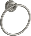 KOHLER K-12165-BN Fairfax Bathroom Towel Ring, Vibrant Brushed Nickel