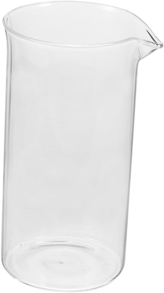 PRETYZOOM Replacement Beaker for Espresso Machine Accessories Heat-resistant Glass Pot Handle Easy Maintenance for Tea Juice