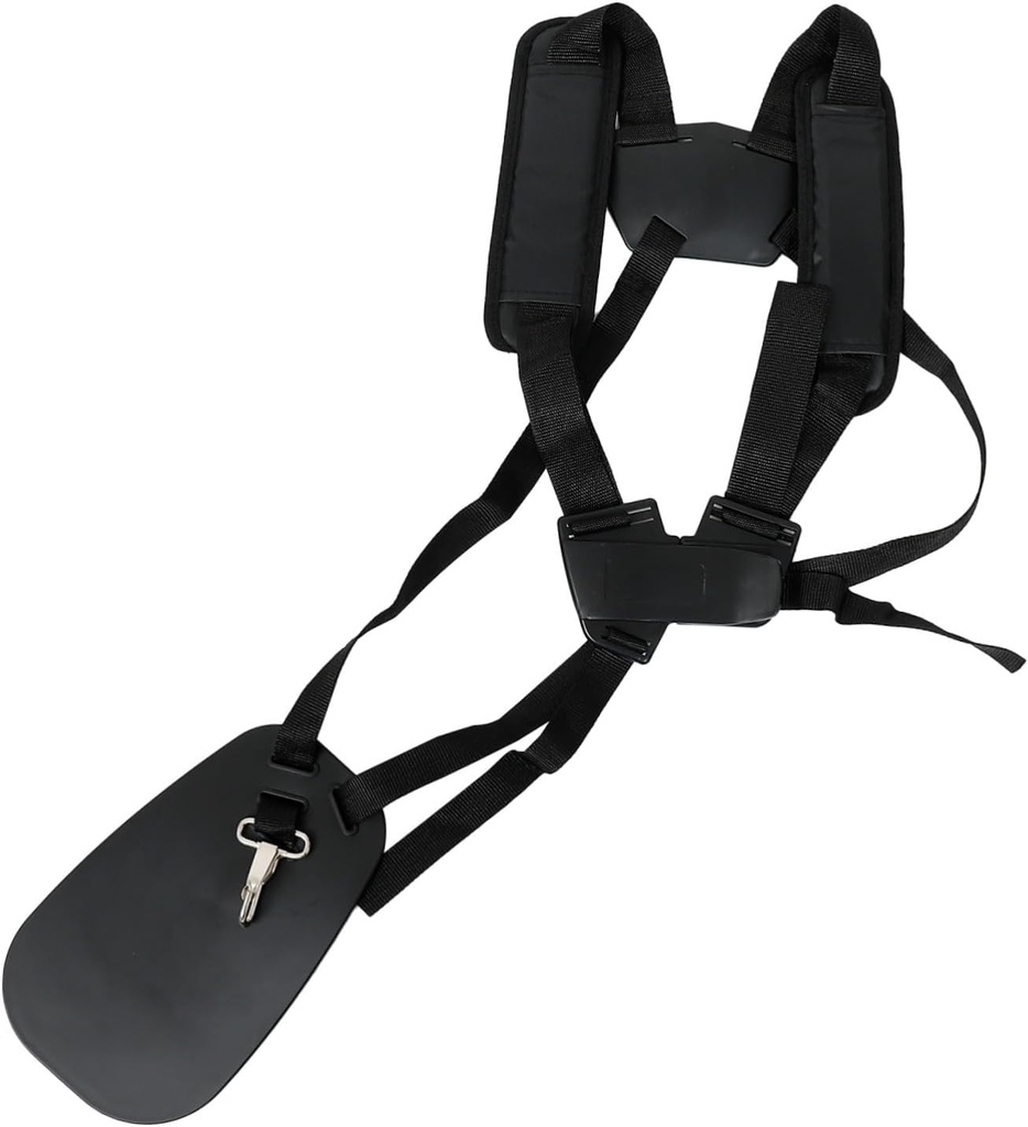 1pc Lawn Mower Shoulder Strap Double Shoulder for Trimmers Easy Installation Fit for Lawn Care Forestry Agriculture Use Comfortable Load Distribution