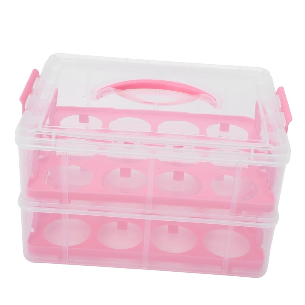 Clear Cake Carrier Handle Decorative Bakery Packing Box for Birthdays Stylish and Reliable Two Design for Cakes and Treats for Special Occasions and Gifting