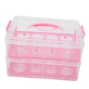 Clear Cake Carrier Handle Decorative Bakery Packing Box for Birthdays Stylish and Reliable Two Design for Cakes and Treats for Special Occasions and Gifting