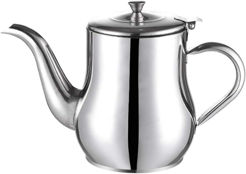 DOITOOL Bacon Oil Strainer Dispenser Grease Pot with Filter Net Large Oil Basin Stainless steel Oil Strainer Container for Storing Frying Cooking Supplies Coffee Syrup