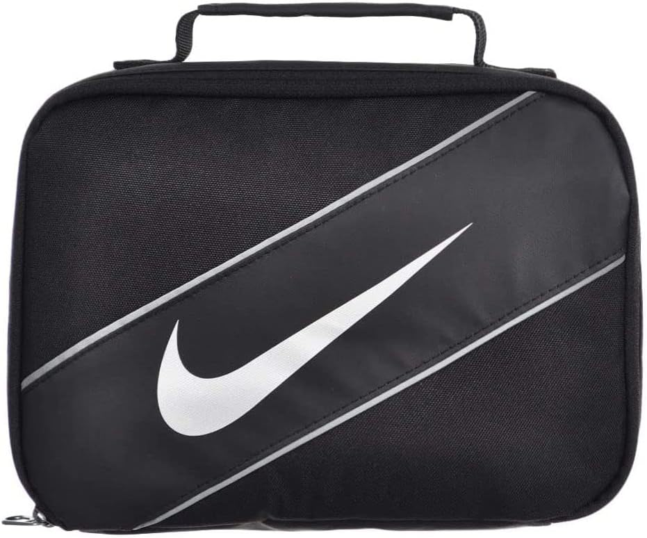 Nike Contrast Insulated Reflective Anthracite Tote Lunch Bag