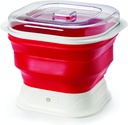 Cuisipro 74735505 Collapsible Yogurt Maker, Large, Red/White