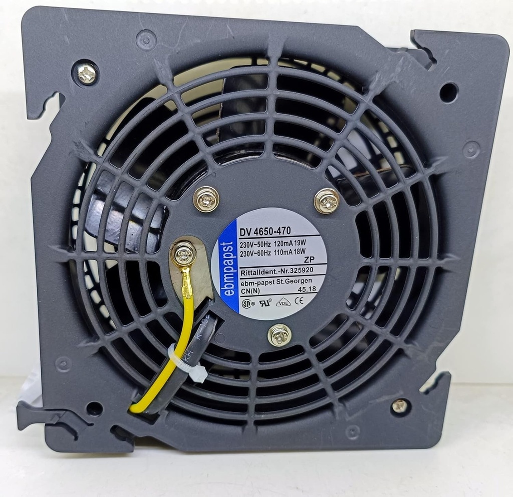 for DV4650-470 230V 120mA 19W 12CM Cabinet Fan