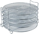 Dehydrator Rack For Ninja Foodi Accesories, Pressure Cooker and Air Fryer 6.5 Quart & 8 Quart - Stainless Steel Cooker Rack With Five Stackable Layers