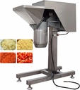 TECHTONGDA Fruit Vegetables Grinder Crusher Tomato Paste Making Machine Commercial Food Processor Chili Ginger Garlic Chopper 220V with Inlet Dia 8.27 Inch for Crushing Grinding Fruits & Vegetables