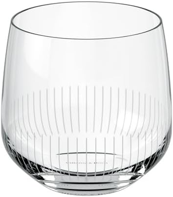 Villeroy & Boch Afina Water Glass Set of 4, Glasses Set, Glasses for Water and Juice, Glass Set, Dishwasher Safe, Crystal Glass
