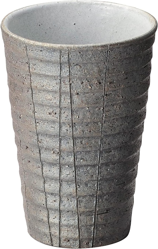 丸伊製陶 Shigaraki Ware Hettamon, Free Cup, Celebration White