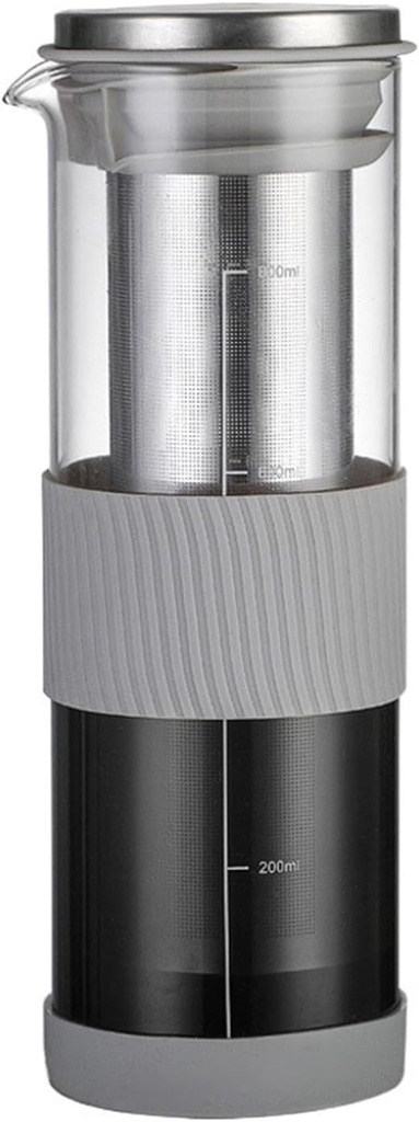 High Borosilicate Cold Brew Coffee Maker Coffee Maker Cold Brew Ice Drip Coffee Maker Hot and Cold Brew Teapot Coffee Set