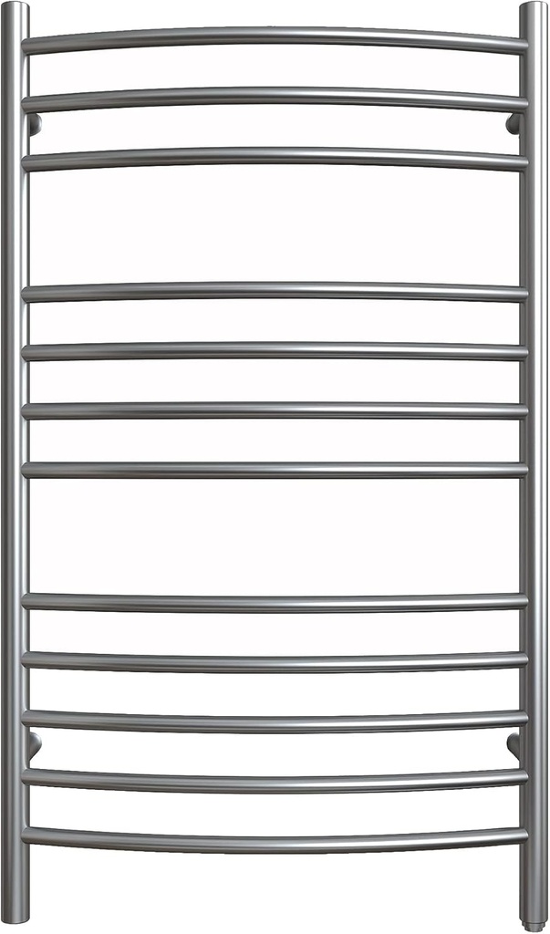 HEATGENE Towel Warmer Gun Grey, Electric Hot Towel Rails, Wall-Mounted Large 12 Bars Warming Towel Racks, Plug-in/Hardwired Heated Towel Rails
