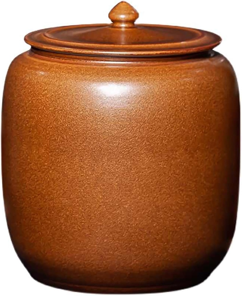 Home Rice Storage Box - Kitchen Sealed Jar With Lid Grain Dispenser, Grain & Rice Storage Ceramic Container, Rice Dispenser Airtight Storage Bucket For Grains Snacks Candy Coffee Beans Food Dispenser(