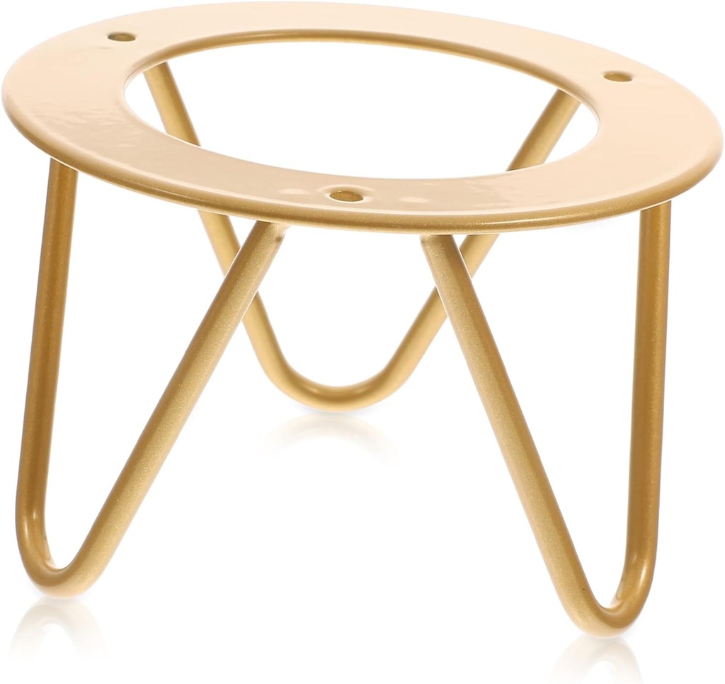 Iron Display Stand Snack Tray Storage Rack Metal Plate Holder Kitchen Organizer Easy Install