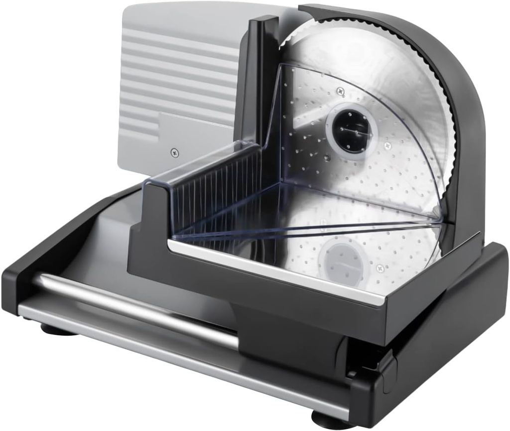 Electric Slicer 200W Food Grade Stainless Steel Meat Cutter 110V Bread Slicer Fruit Slicer Meat Bread Fruit Cucumber Potato Tool