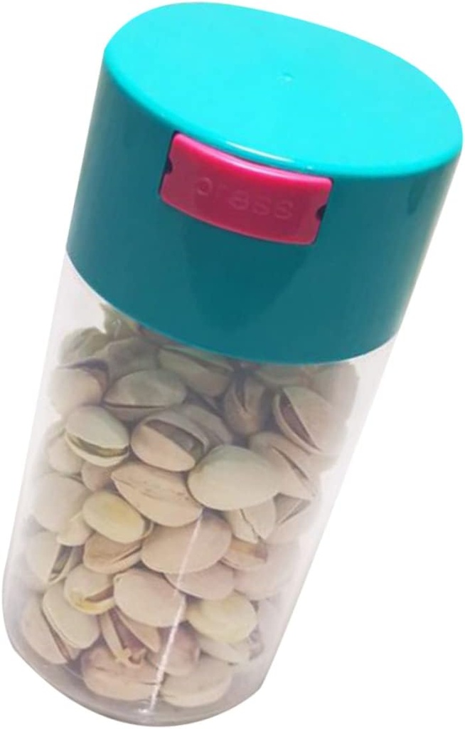 1000g Airtight Food Storage Jar Large Vacuum Sealed Container for Grains Snacks Tea and Coffee Food-grade Plastic Moisture and Dust Protection