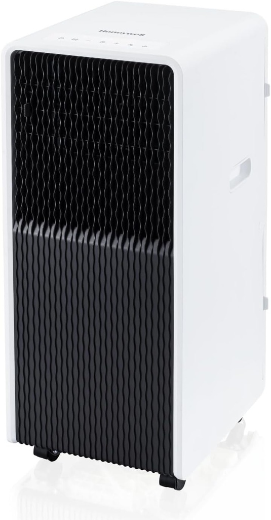Honeywell 13,500 BTU Ultra Slim Portable AC with Fan, Dehumidifier – Cools Up to 660 Sq. Ft., HX4CESAWG0