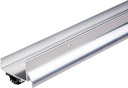 M-D Building Products 06155 36 in. Silver Aluminum U-Shape Screw-on Under Door Seal