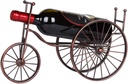Wine Rack 1 Bottle Bicycle Free Standing Countertop Metal Wine Rack Tabletop Wine Storage Holders Stands for Kitchen Pantry Cellar (Color : Rose Gold Size : 1 Bottles)