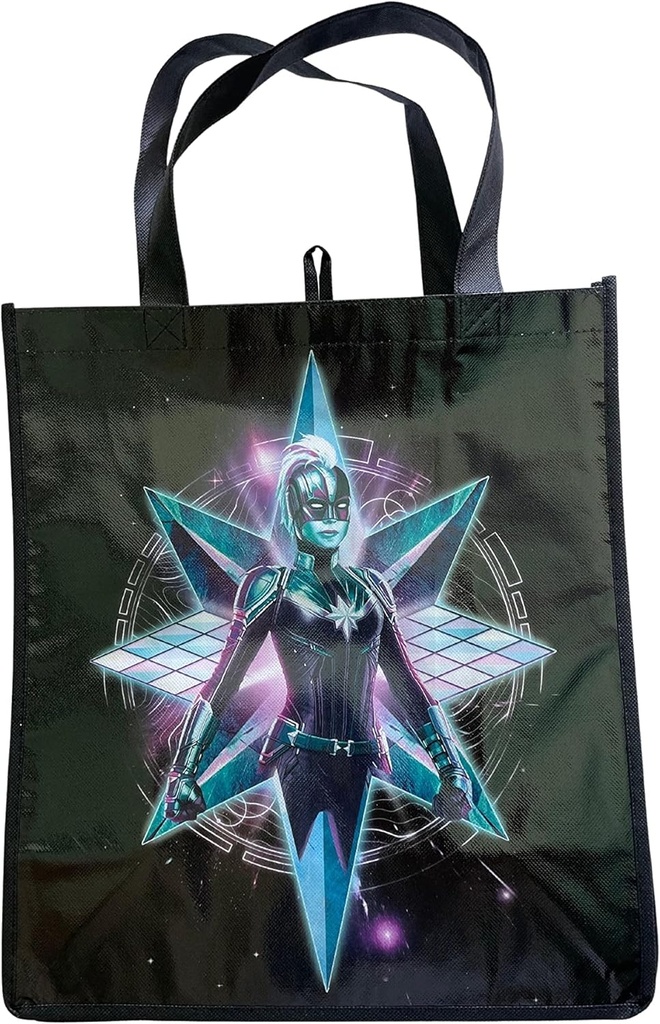 Legacy Licensing Partners Captain Marvel Large Reusable Tote Bag