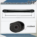 8169738 Microwave Door Handle Replacement #(9.69") – Compatible with Whirlpool, KitchenAid, Kenmore, Amana, Maytag – Replaces 8169513, 830067, AH390101, EA390101, PS390101, LP12830