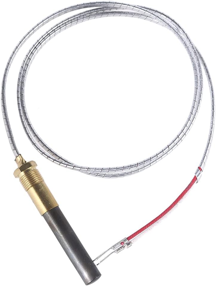 Thermocouple Replacement 2-Wire Copper Thermopile Generator Fire-place Stove Heater Thermopile Accessories Thermopile