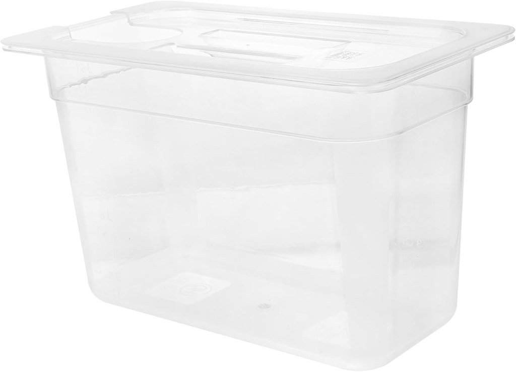 Toyvian 1pc Slow Cookers Storage Container Sous Vide Container Lid Practical Creative Fruit Storage Box