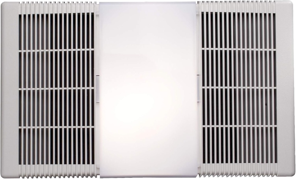 Broan-Nutone 668RP Ceiling Bathroom Exhaust Fan and Light Combo, 100-Watt Incandescent Lighting, 4.0 Sones, 70 CFM , White