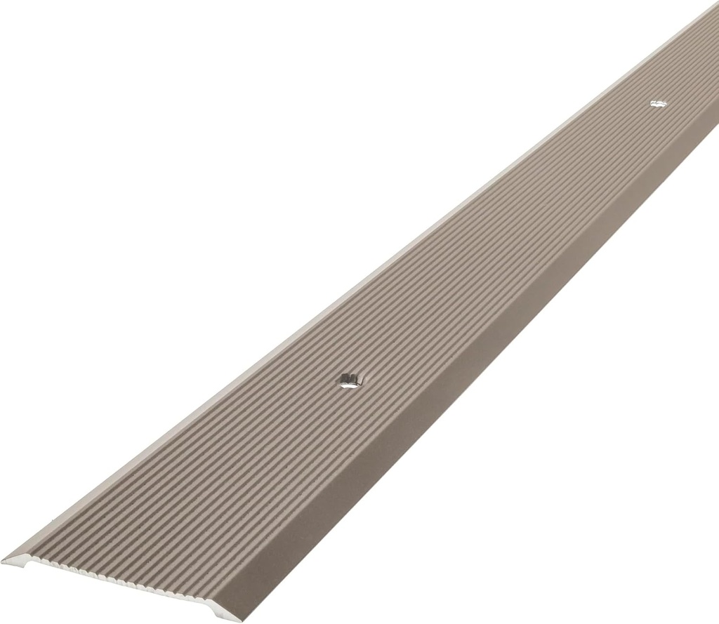 M-D Building Products 43934 2-1/2 in. X 36 in. Pewter Aluminum Seam Binder w/Screws & Anchors